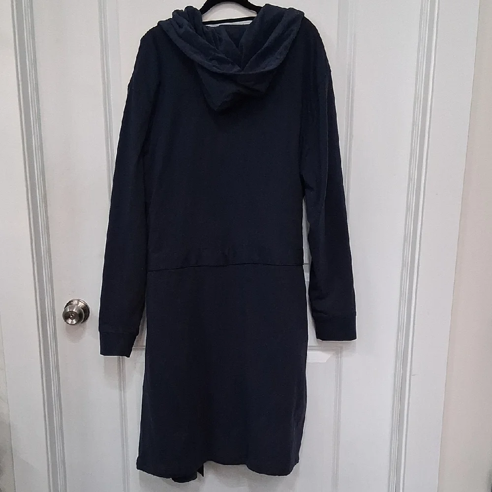 Men's Navy Robe - Picture 4 of 8